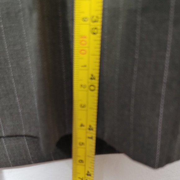 Cigliano Collezione Italy Men's Green Brown Striped Blazer Suits Pants Set W34 - Picture 15 of 16